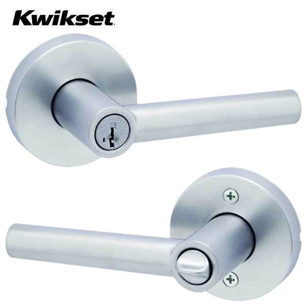 Milan Entry Lever with Round Rose / Polished Chrome